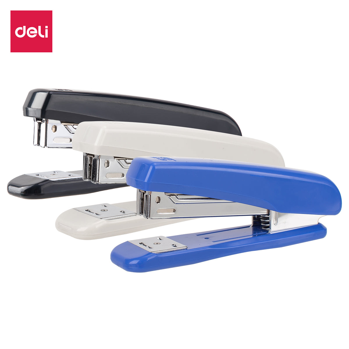 Stapler-Regular-BK-W-BL| Sleek | Durable | 50,000+ Stapling