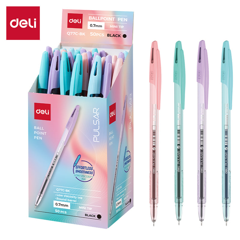 Pulsar Ballpen-0.7-BK | Fast writing | Long-lasting ink | Comfortable grip