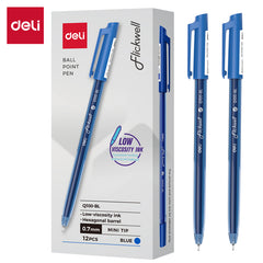 Flickwell Ballpen-0.7-Blue | Super smooth | Comfortable grip | Long-lasting