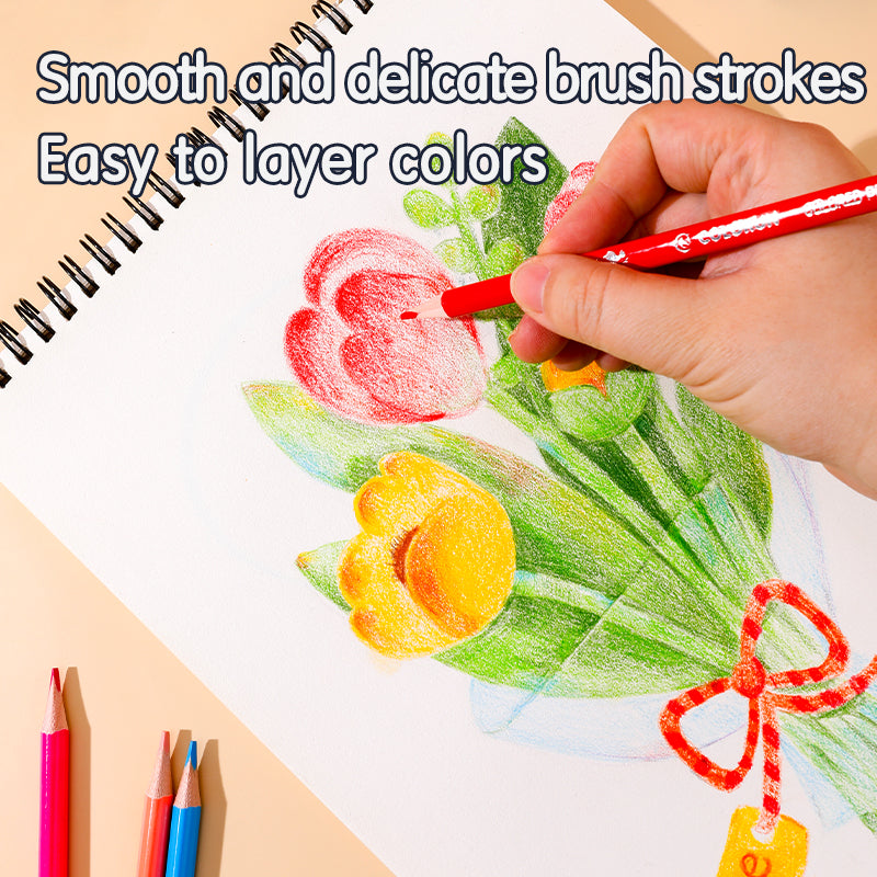 Colorun Colored Pencil-Full-24  | High Quality | Vibrant | Safe | 24 colors