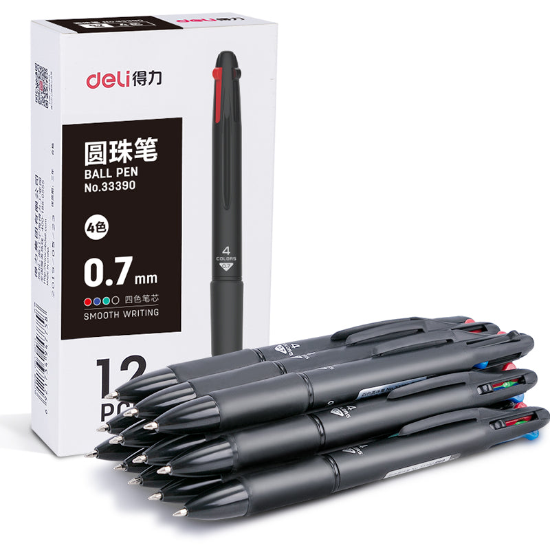 (33390) Deli Multicolor Gel Pen-0.7