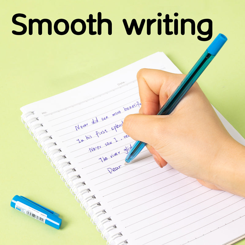 Flickwell Ballpen-0.7-Blue | Super smooth | Comfortable grip | Long-lasting