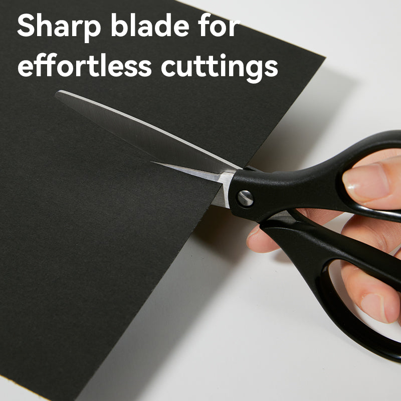 (EM710) Scissors-Medium-BK-BL