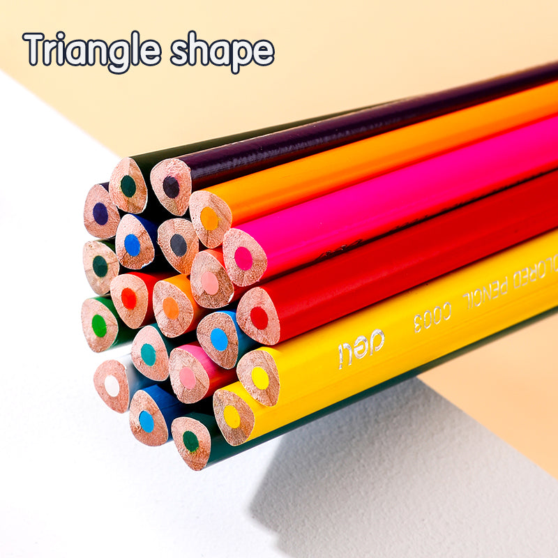 Colorun Colored Pencil-Full-24  | High Quality | Vibrant | Safe | 24 colors