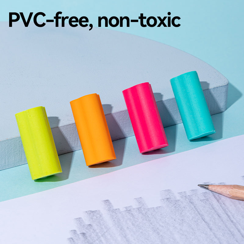 iSelect Eraser - Colored | Dust-free | PVC free | Precise | Neon colors