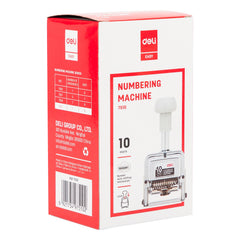 Numbering Machine-10 | Integrated ink pad | Precise | 10 digit number stamping