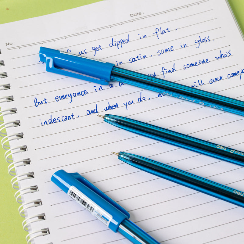 Flickwell Ballpen-0.7-Blue | Super smooth | Comfortable grip | Long-lasting