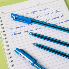 Flickwell Ballpen-0.7-Blue | Super smooth | Comfortable grip | Long-lasting