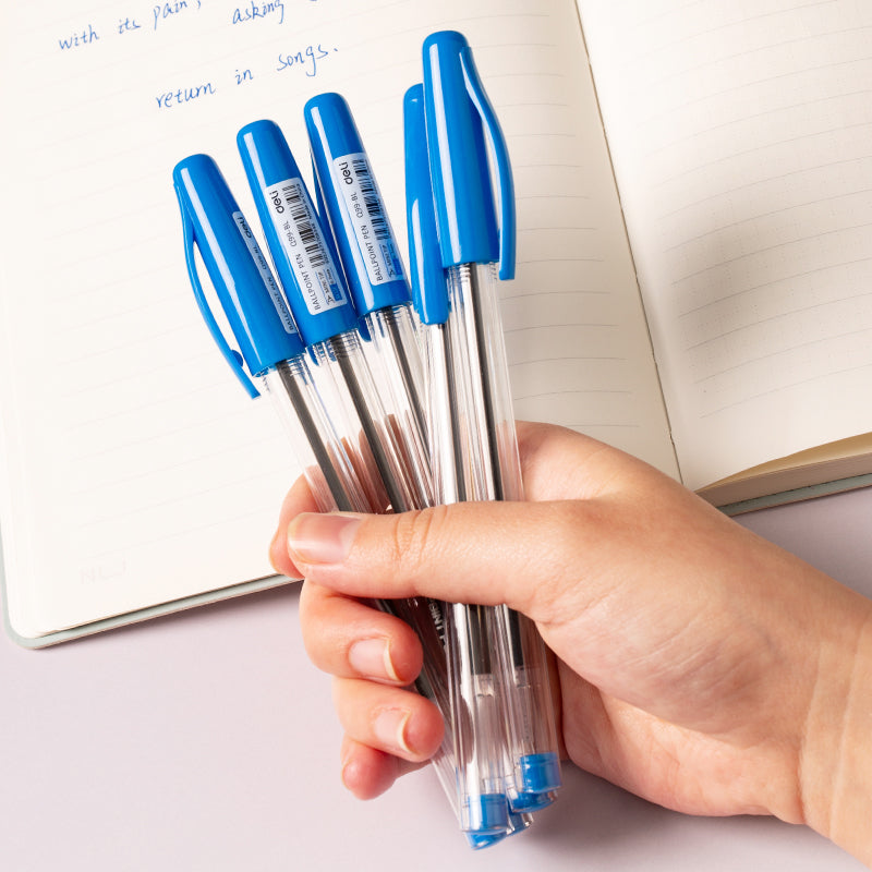 (EQ99-BL) Deli Ballpen-0.7-BL