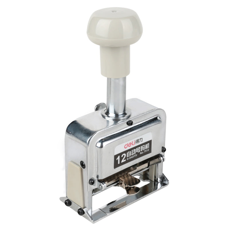 Numbering Machine-12 | Integrated ink pad | Precise | 12 digit number stamping