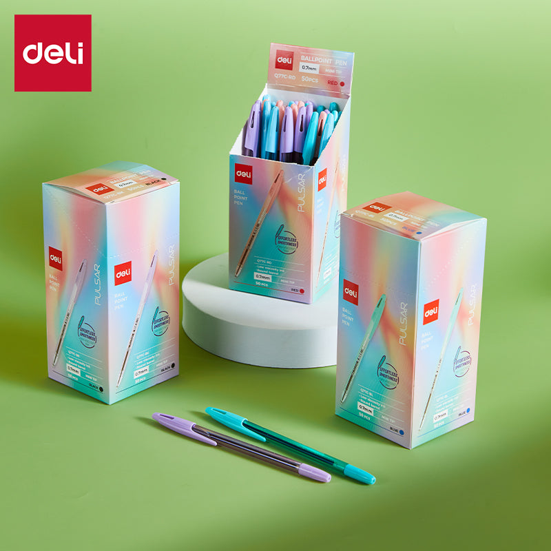 Pulsar Ballpen-0.7-BK | Fast writing | Long-lasting ink | Comfortable grip