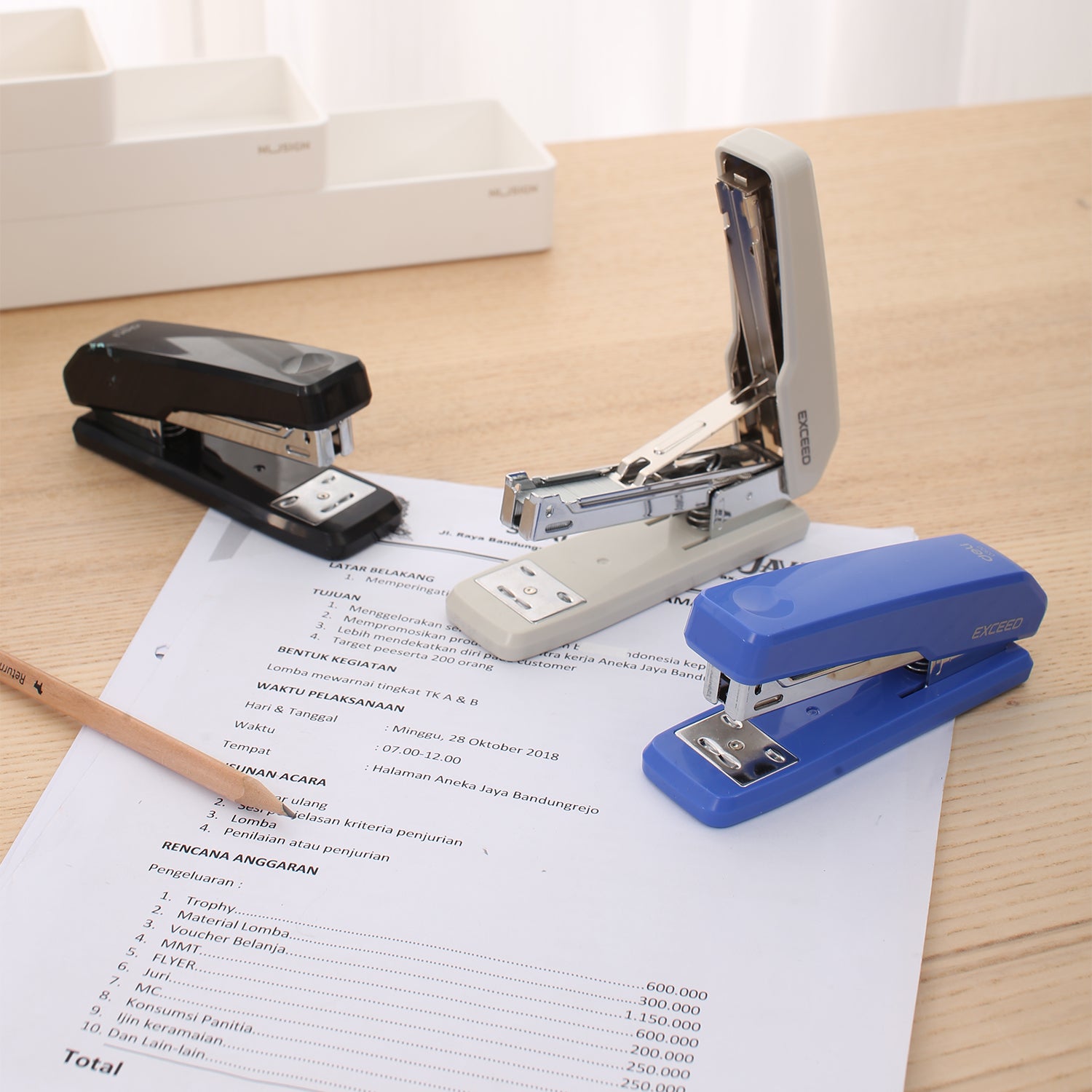 Exceed Stapler-BL-12 | Sleek | Durable | 50,000+ Stapling