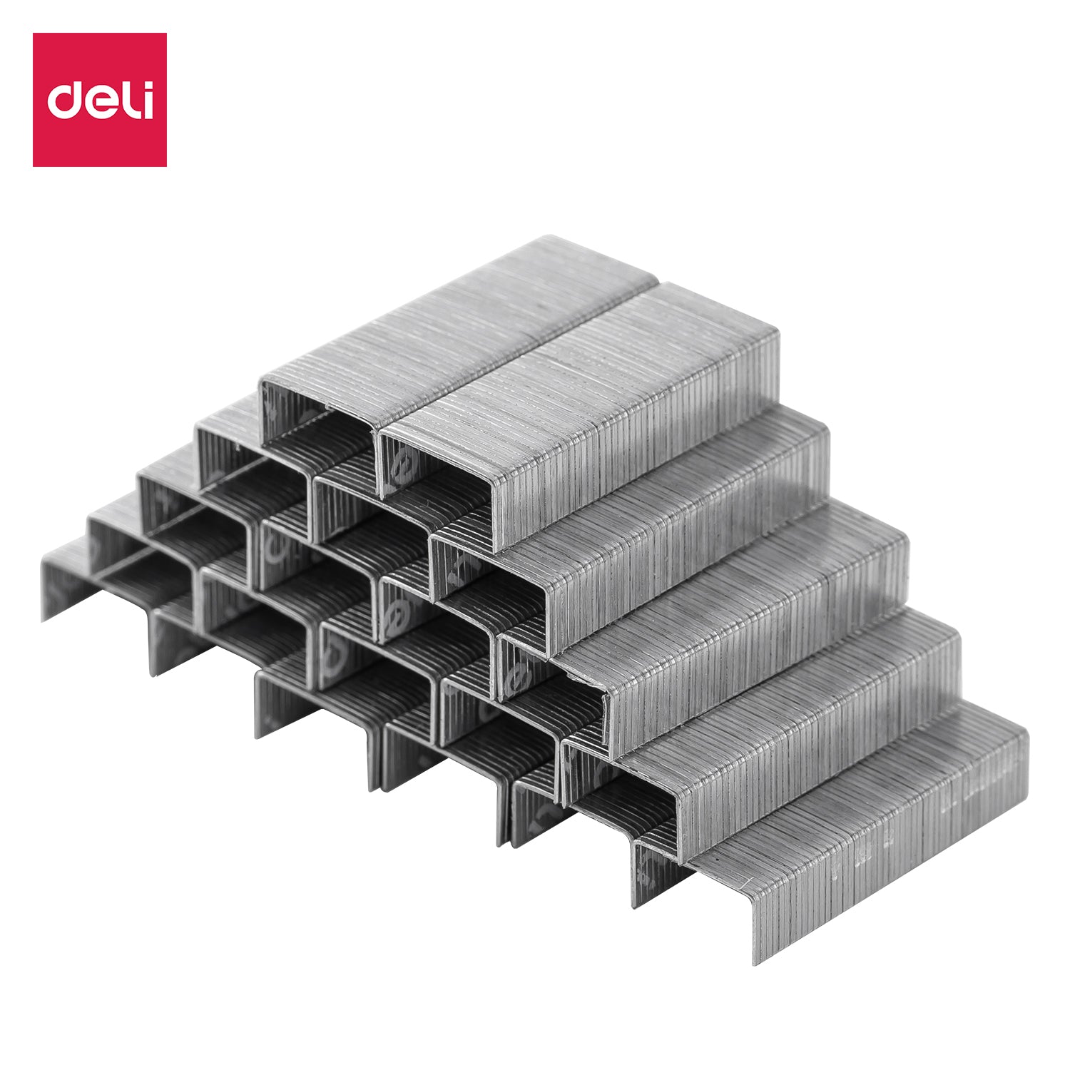 Deli Staples-10 | For small staplers | Anti-corrosion zinc surface | Smooth stapling
