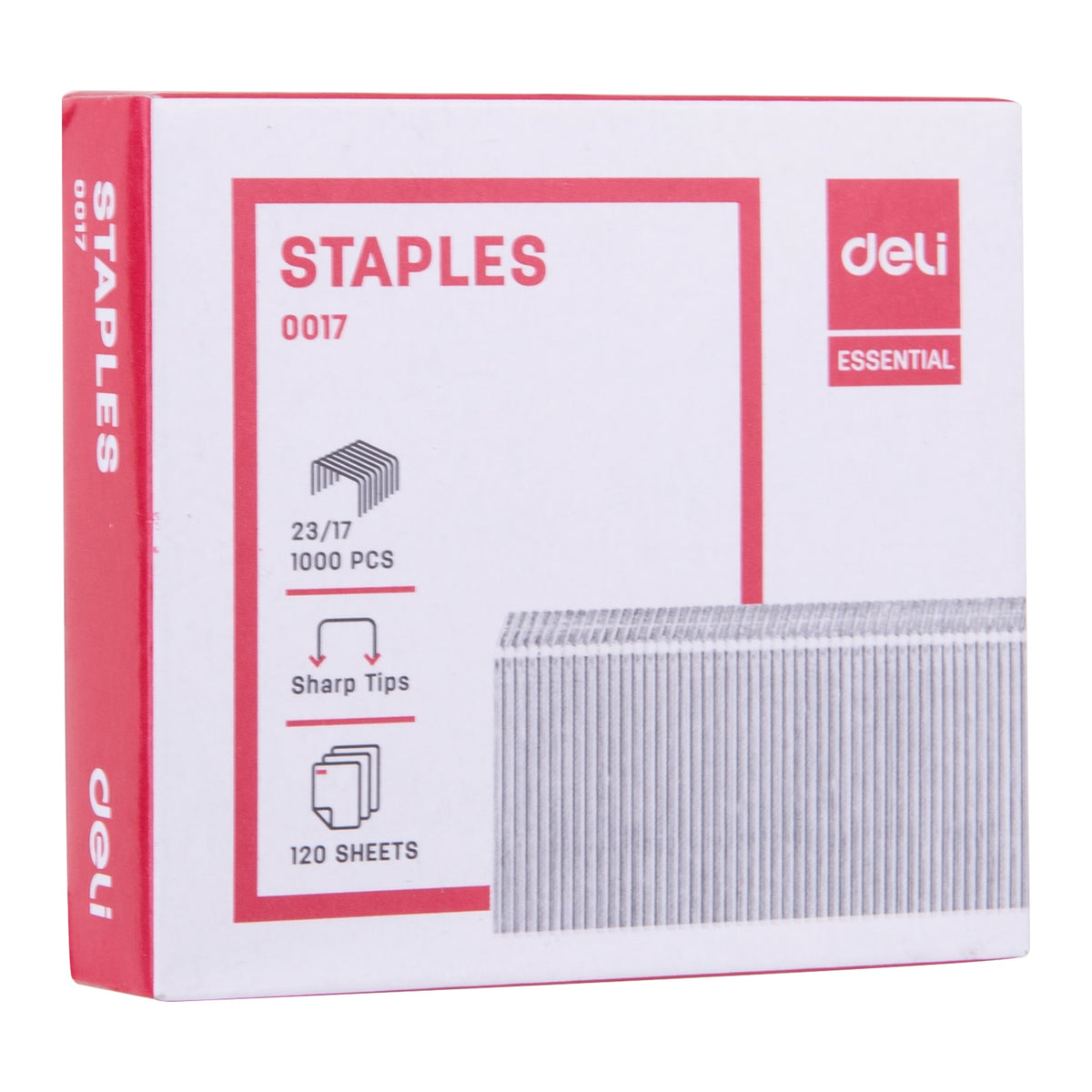 Staples-17 | For Heavy duty staplers | Sharp Metal Tips | Strong penetraon