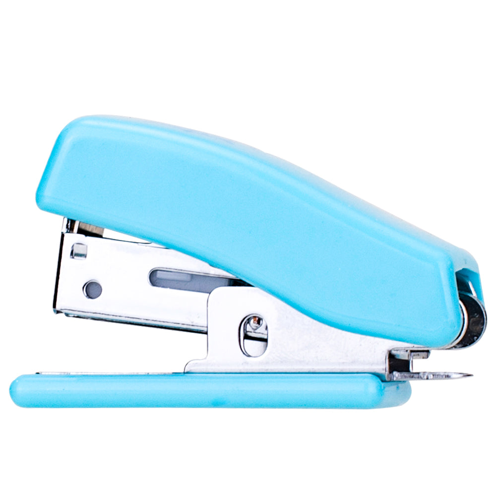 Mini Stapler-12-Blue-CB | Handy | 50,000+ Stapling | Integrated remover
