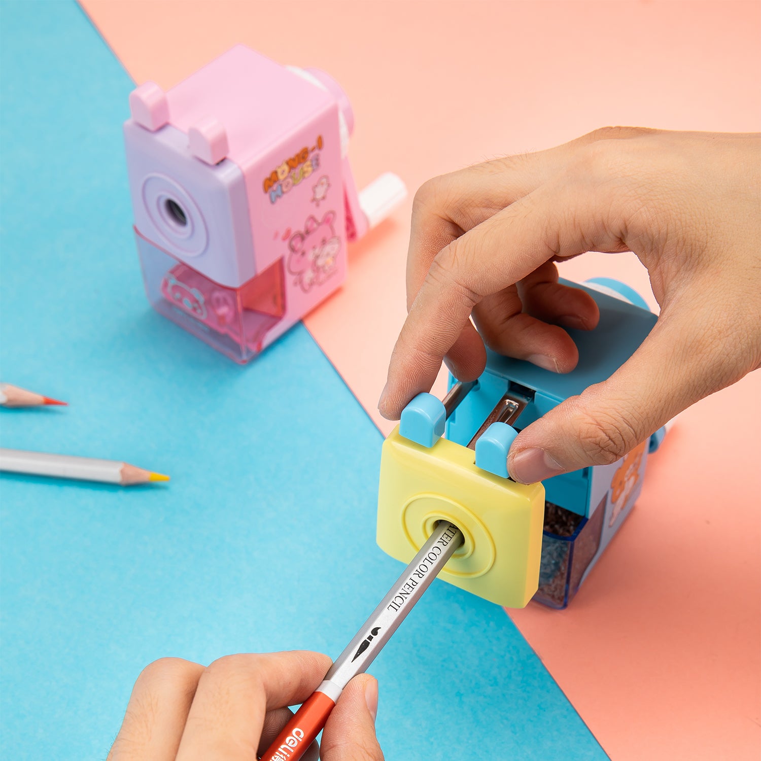 Rotary Pencil Sharpener | Reliable | durable | kid-friendly