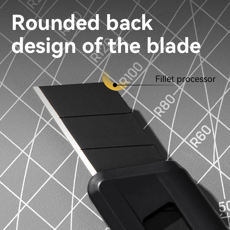 Anti-Cutter-large-Bk Blade-BK | Sharp & Durable | Push Pull Mechanism