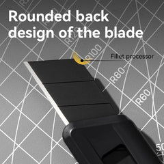 Anti-Cutter-large-Bk Blade-BK | Sharp & Durable | Push Pull Mechanism