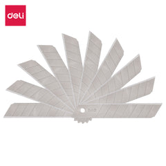 Anti-Cutter Blade 8 snap-off blades SILVER Sharp | Long-lasting | Pack of 10