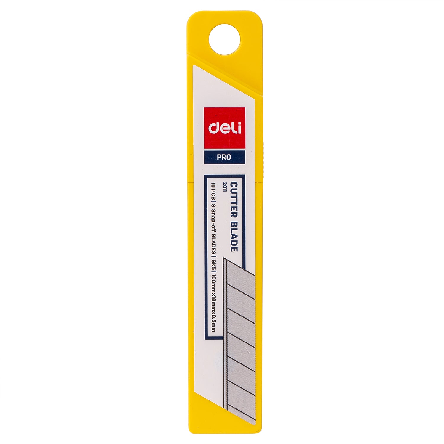 Anti-Cutter Blade 8 snap-off blades SILVER Sharp | Long-lasting | Pack of 10