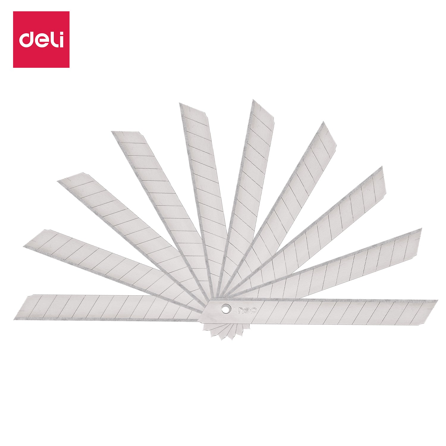 Anti-Cutter Blade 13 snap-off blades SILVER | Sharp | Long-lasting | Pack of 10