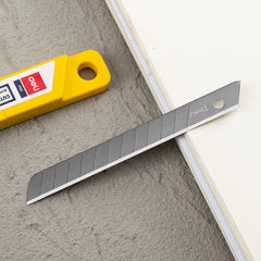 Anti-Cutter Blade 13 snap-off blades SILVER | Sharp | Long-lasting | Pack of 10
