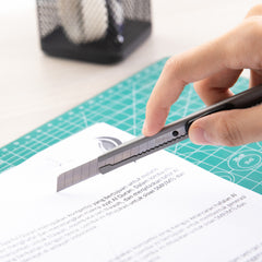 Anti Cutter-Small-Metal | Stainless steel | 13pt Snap off sharp blade | Precise cutting