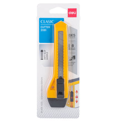 Anti Cutter-Large-Plastic-Yellow | Super sharp blade | Ergonomic grip | Anti-lock system