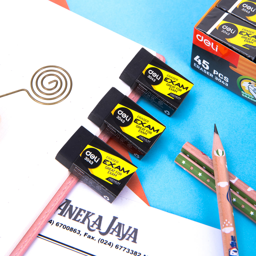 (E3043 ) Exam Eraser Black