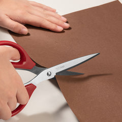 Scissors-Large-BK-RD | Sharp blades | Smooth cutting | Comfortable grip