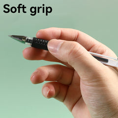 Deli Go Glide Gel Pen-0.5-BK | Ultra Smooth | 0.5mm | Soft grip