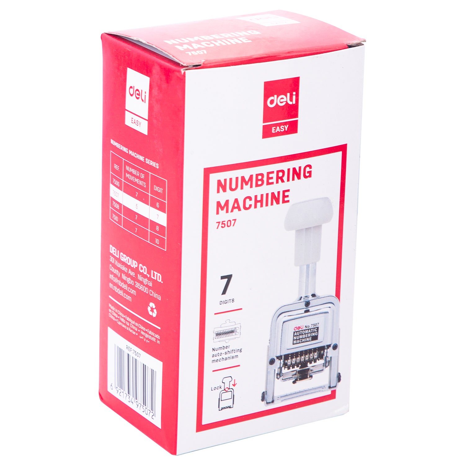 Numbering Machine-7 | Integrated ink pad | Precise | 7 digit number stamping