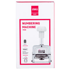 Numbering Machine-8 | Integrated ink pad | Precise | 8 digit number stamping