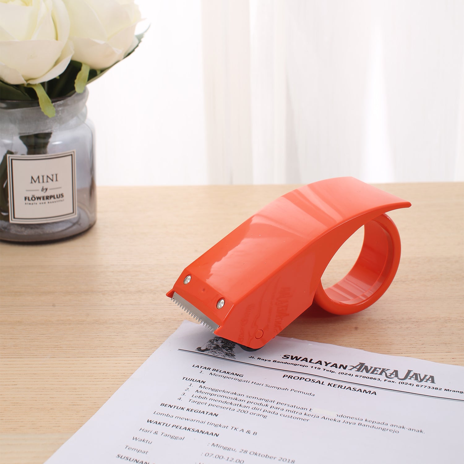 Packing Tape Dispenser | Ergonomic | Smooth | Efficient