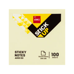 Stick up Sticky Notes-YELLOW | Self Adhesive notes | Bright neon Yellow