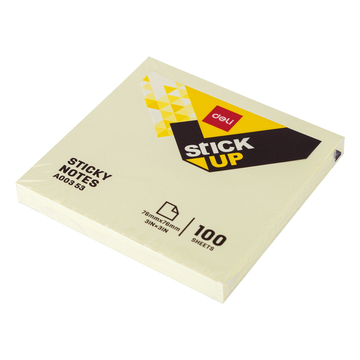 Stick up Sticky Notes-YELLOW | Self Adhesive notes | Bright neon Yellow