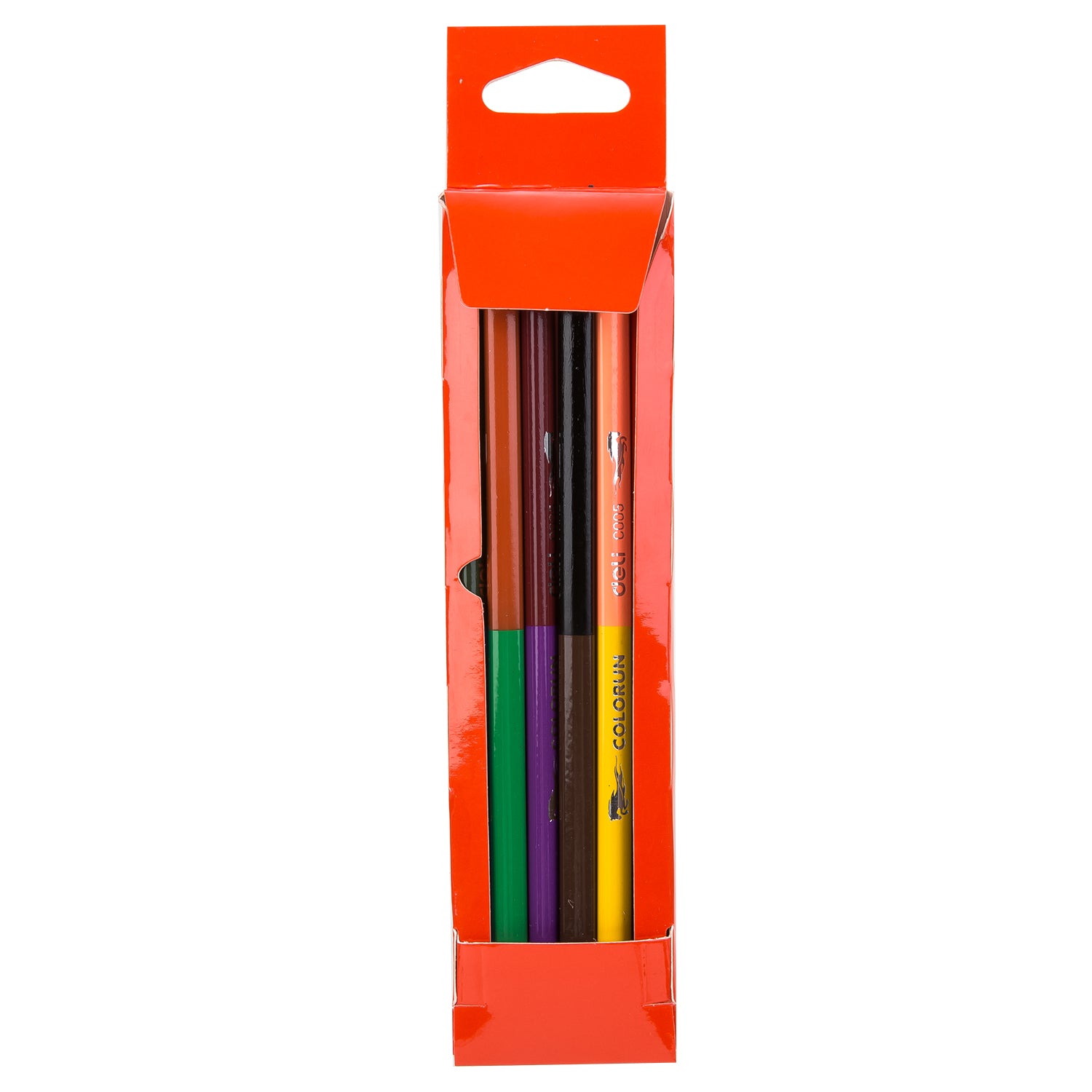 Colorun Dual Colored Pencil-6 | Double sided design | Non-toxic | Vibrant | 6 pencils 12 colors
