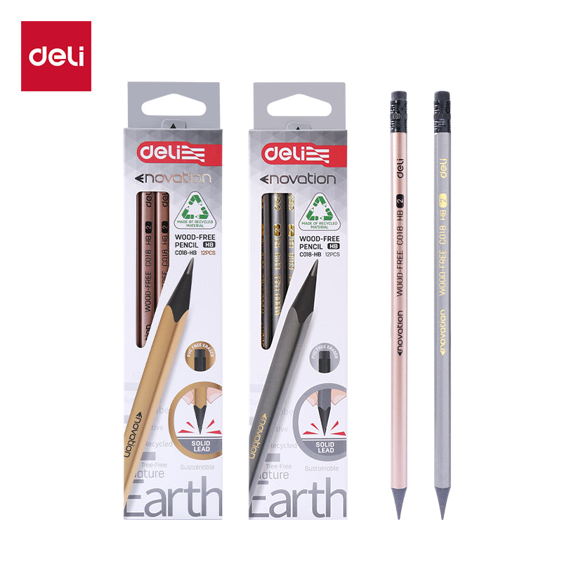 (EC018-HB) Enovation Pencil-Tri- HB- 12