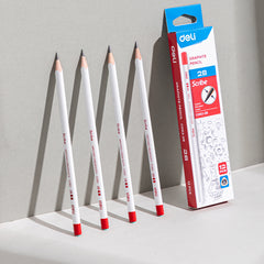 Scribe Pencil -2B-Tri-White | Durable | Dark | Safe