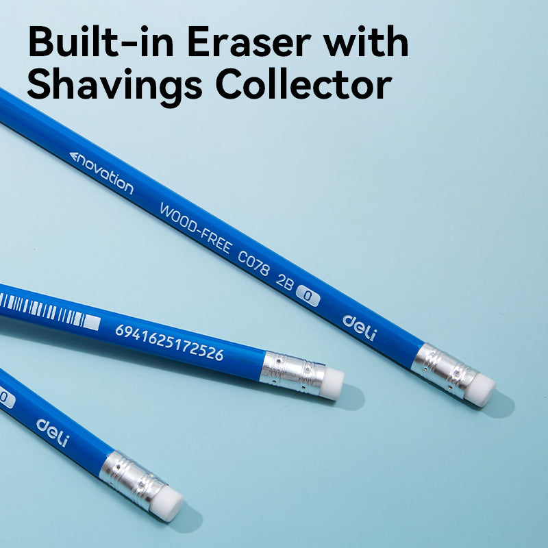 Enovation Pencil-Tri-Blue | Dark & Smooth writing | Durable