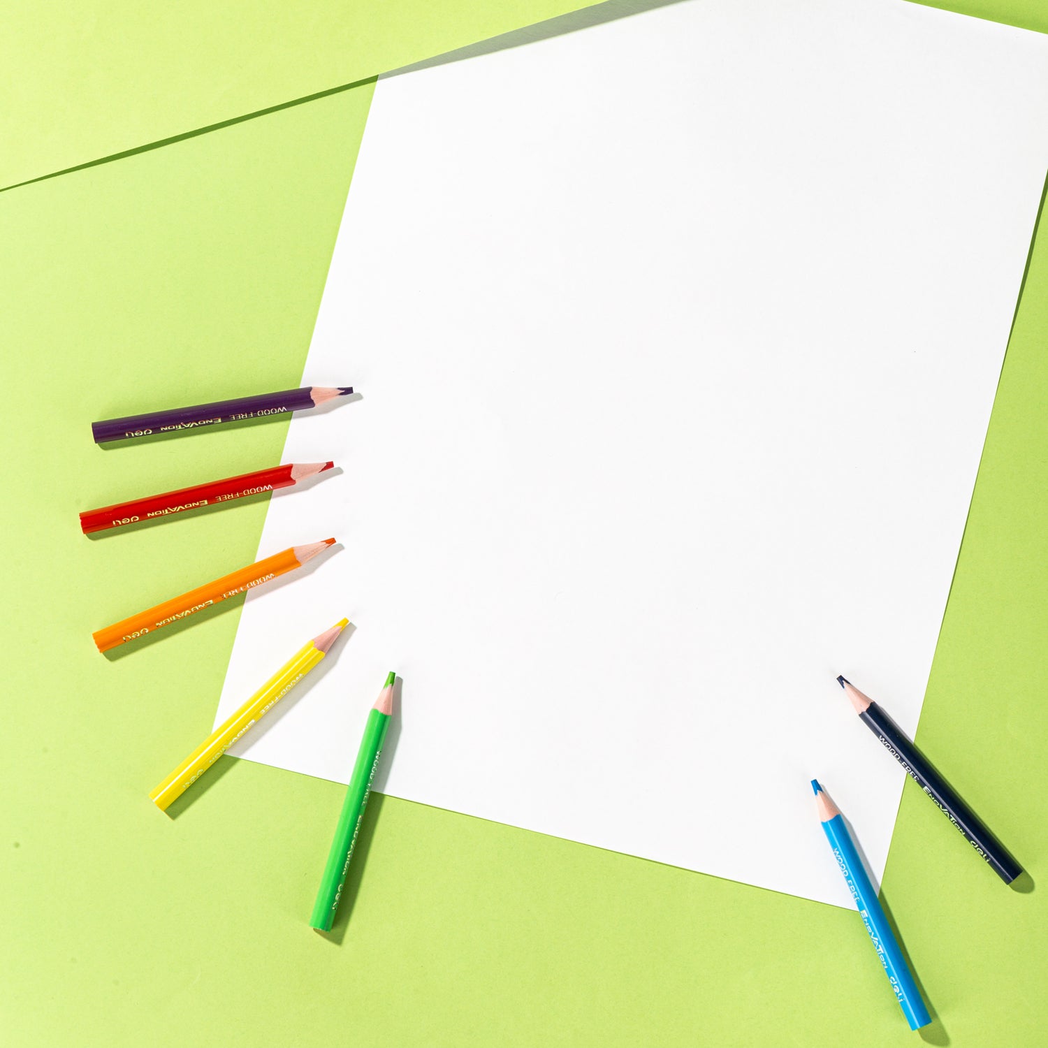 Enovation Colored Pencil-Half | Vibrant | Durable | Comfortable