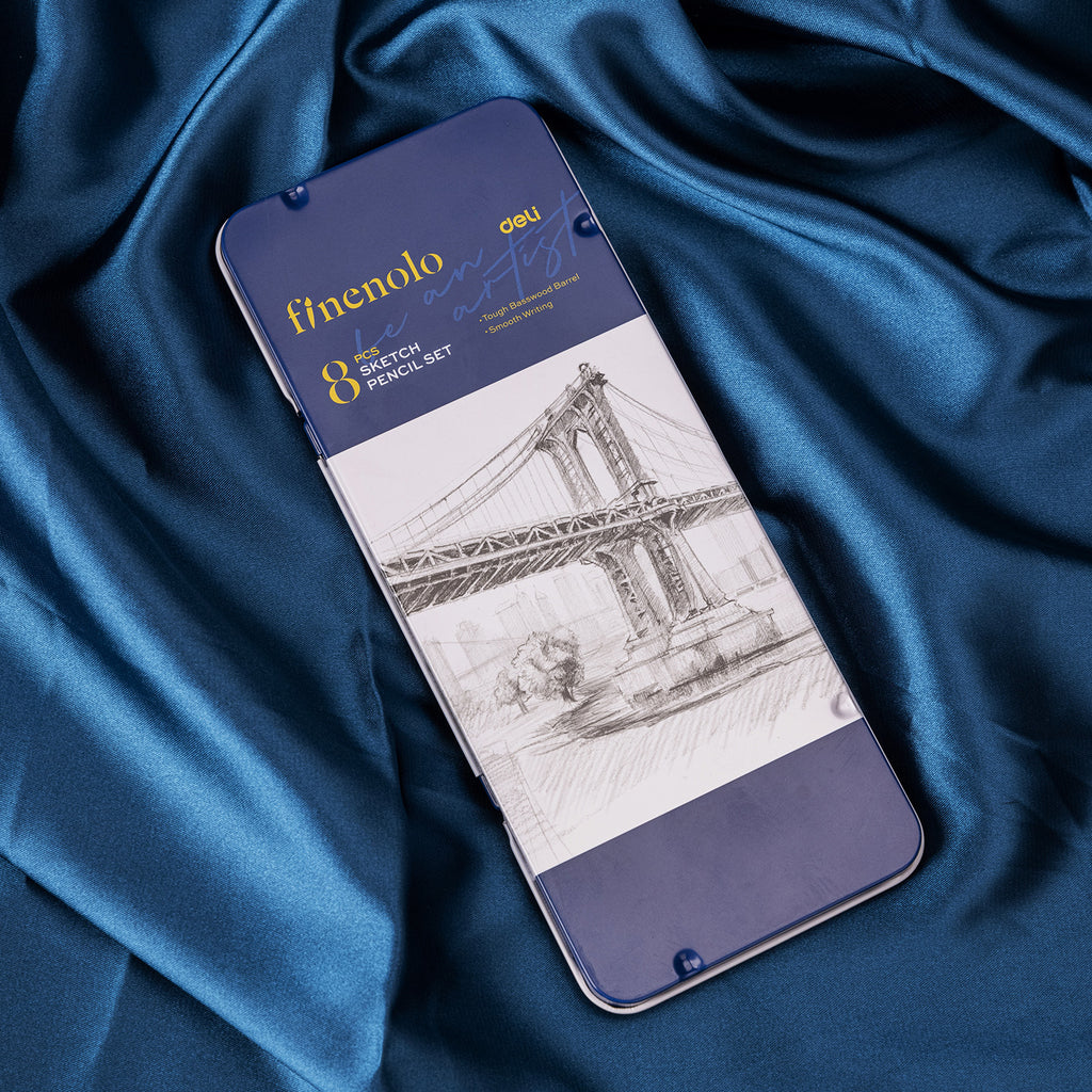 (EC26) Finenolo Sketching Pencil-Set