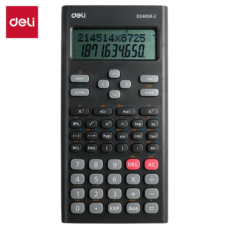 (ED240SR-2)Scientific Calculator-240F-BK