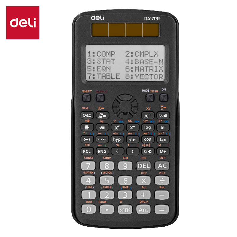 (ED417PR) Scientific Calculator-417F-BK