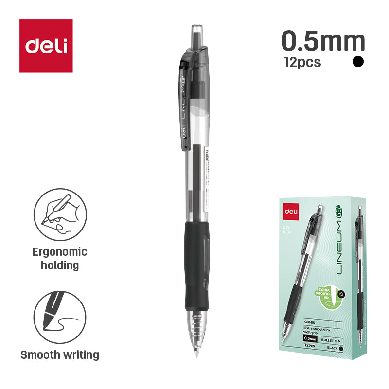 (EG08-BK) Arrix Gel Pen-0.5-BK