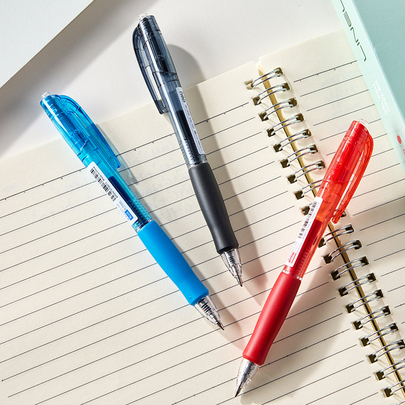 Lineum  Gel pen-0.5-BK | Ultra smooth | Ergonomic grip | Smudge-free writing