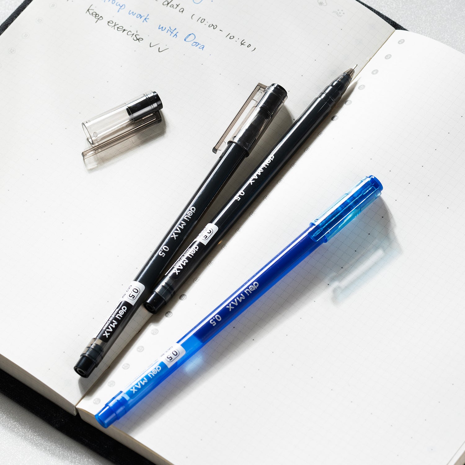 Max  Gel pen-0.5- EG62-BK | Ultra fine 0.5mm tip