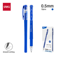 Deli Matte Arris Gel pen -0.5mm- BL | Bullet tip | Smooth & Effortless writing