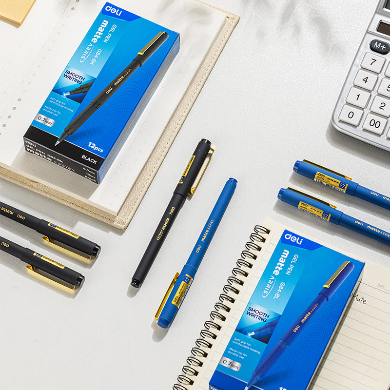 (EG84-BK) Matte Arris Gel Pen-0.7-BK