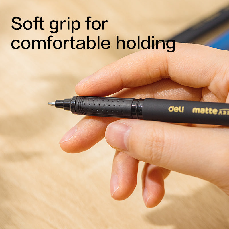 (EG84-BK) Matte Arris Gel Pen-0.7-BK